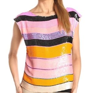 Tracey Reese Sequin Blouse